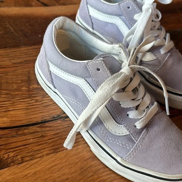 Vans Old Skool lavender sneaker size 13.5 - Picture 2 of 12